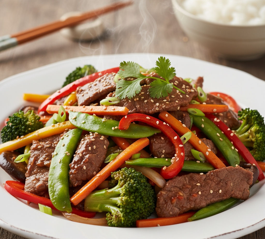 Các món xào chảo lớn