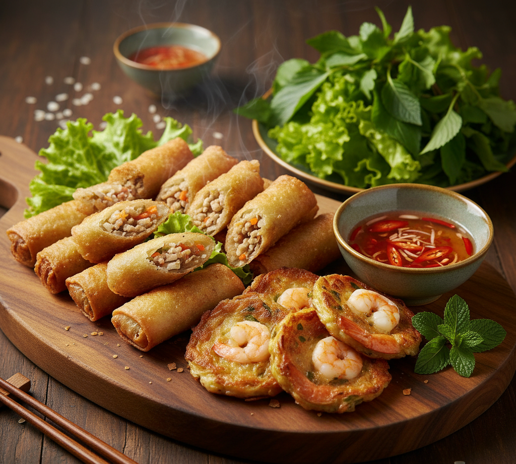 Các món chiên ngập dầu