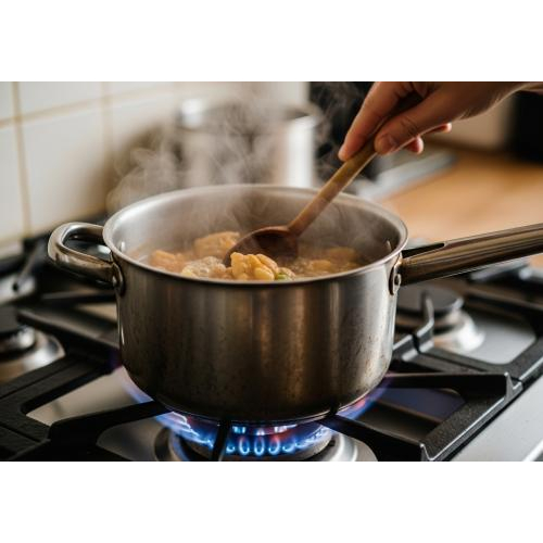 Vì sao nên hâm lại thức ăn bằng bếp gas?