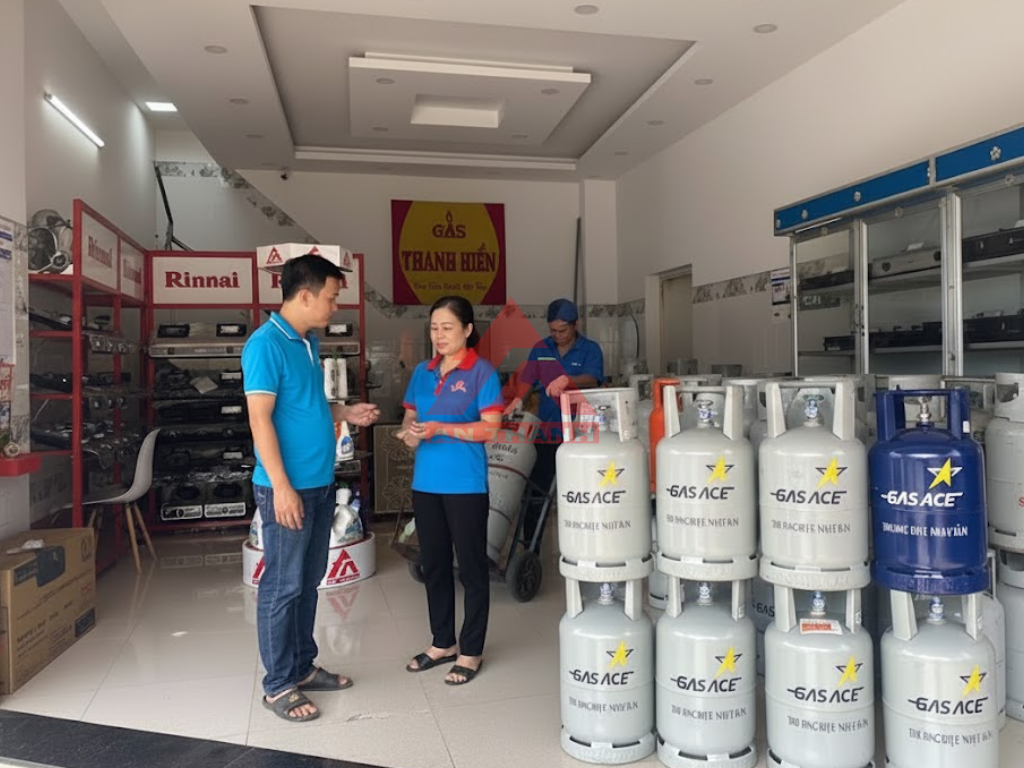 Mua gas - tăng cơ hội trúng quà