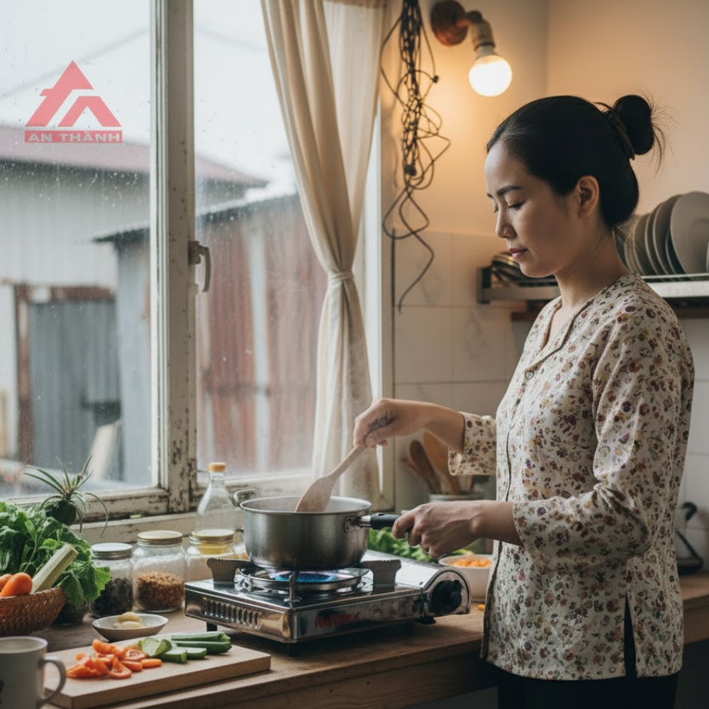 Giải Pháp Nấu Ăn Nhanh, An Toàn Cho Phòng Trọ